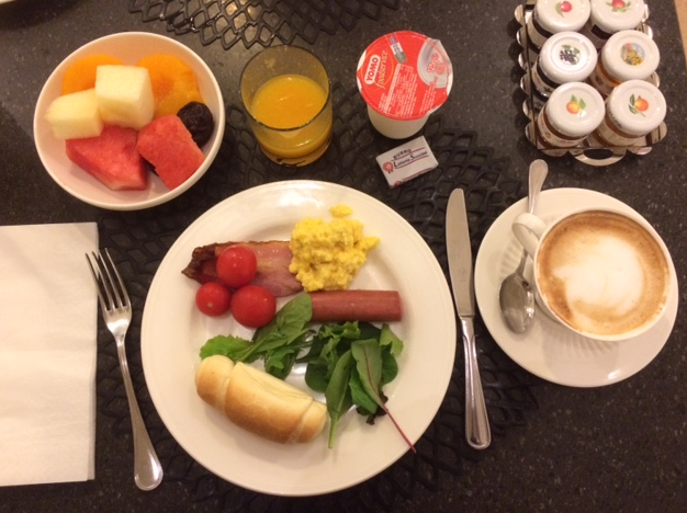 Petit déjeuner idéal d’été.