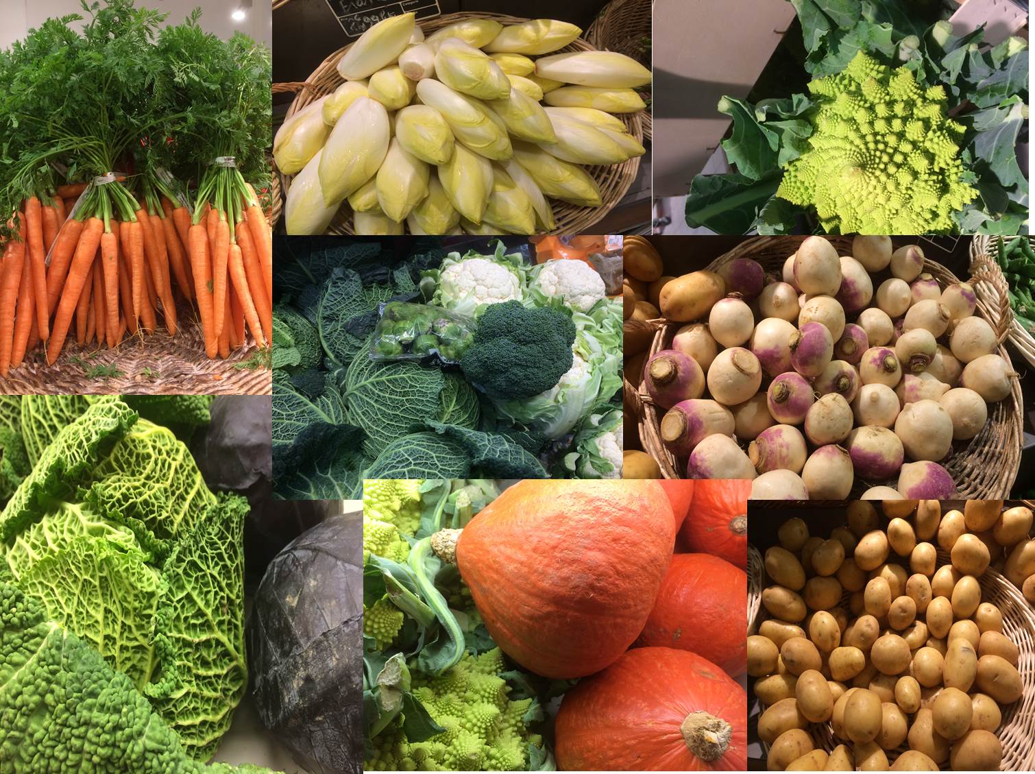 Les légumes d&rsquo;hiver surtout ne vous en privez pas.