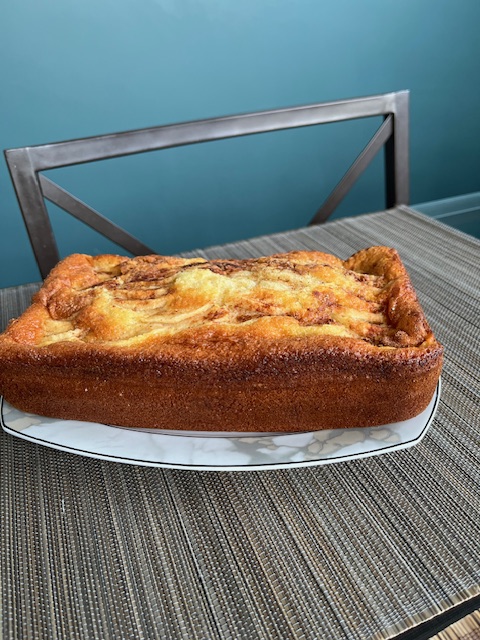 Gâteau moelleux aux pommes