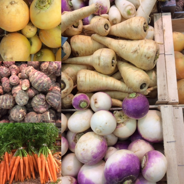 LES LEGUMES-RACINES.