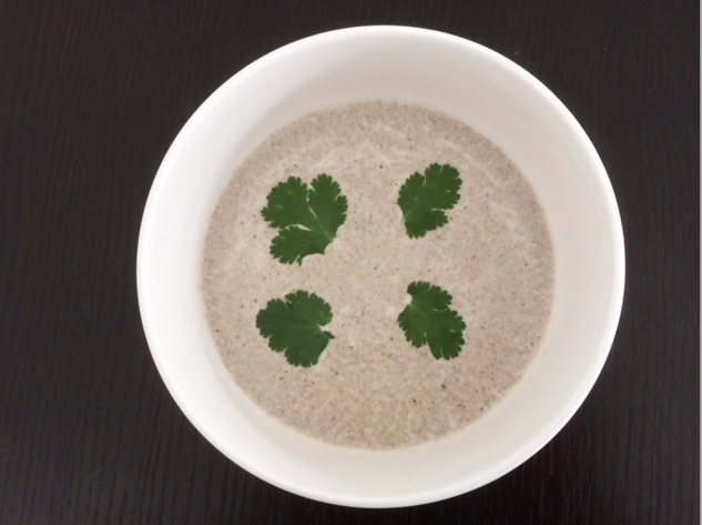 Velouté de champignons.